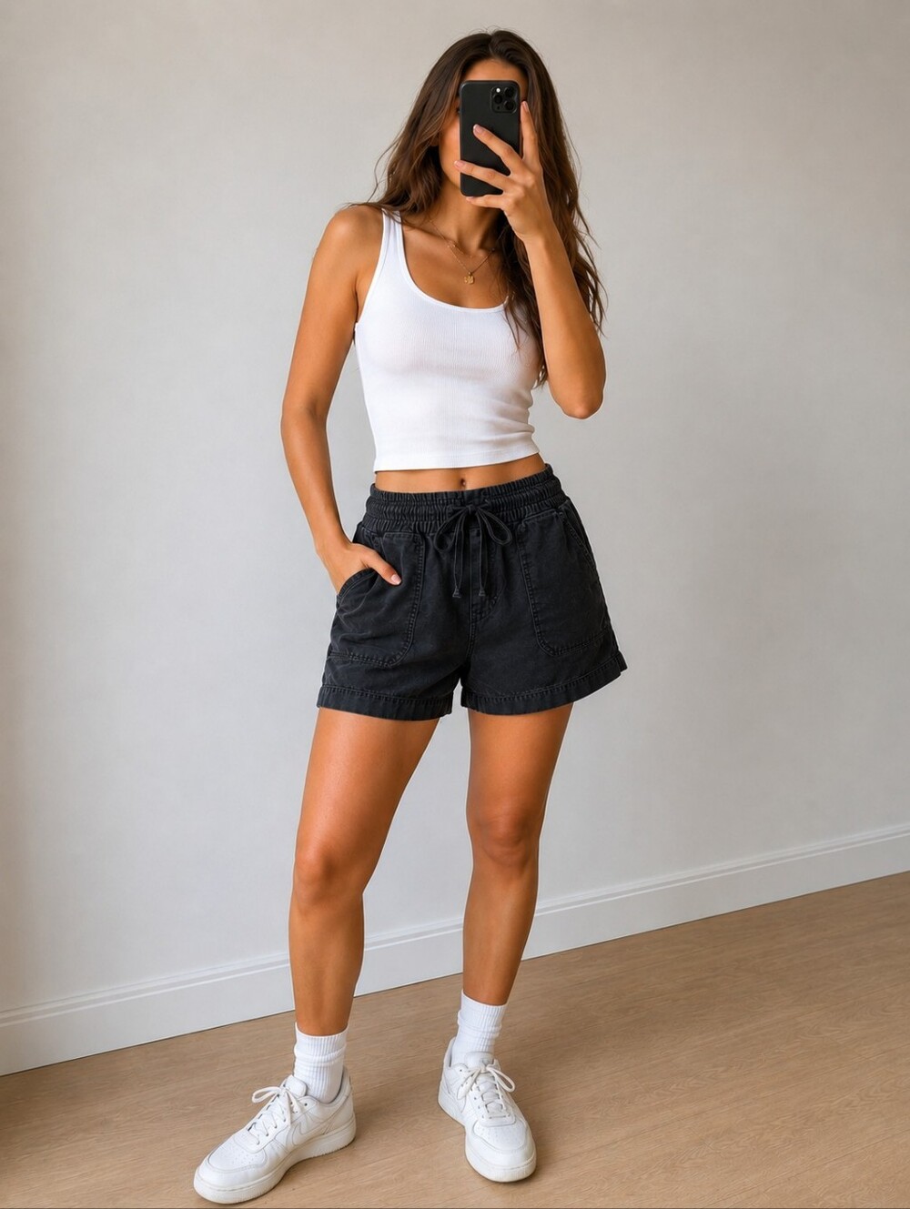 Volcom Black Shorts XS